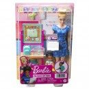 Barbie Teacher Doll with Toddler Doll & Accessories
